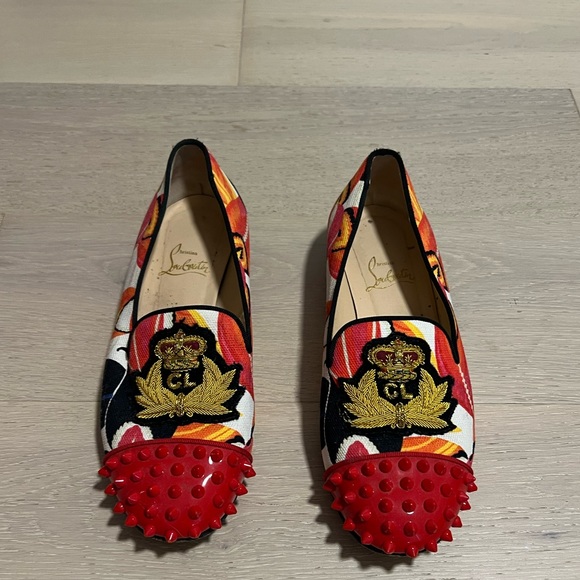 Christian Louboutin Shoes - CHRISTIAN LOUBOUTIN SPIKE TOE LOAFER